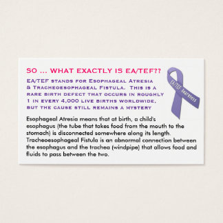 EA/TEF Education Cards