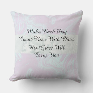 Each Day Count/Sweet Sound of Mercy Marble Pillow