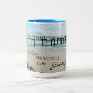 Each Day Holds Something to be Grateful For Mug