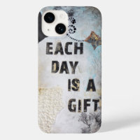 Each Day Is A Gift Mixed Media Quote