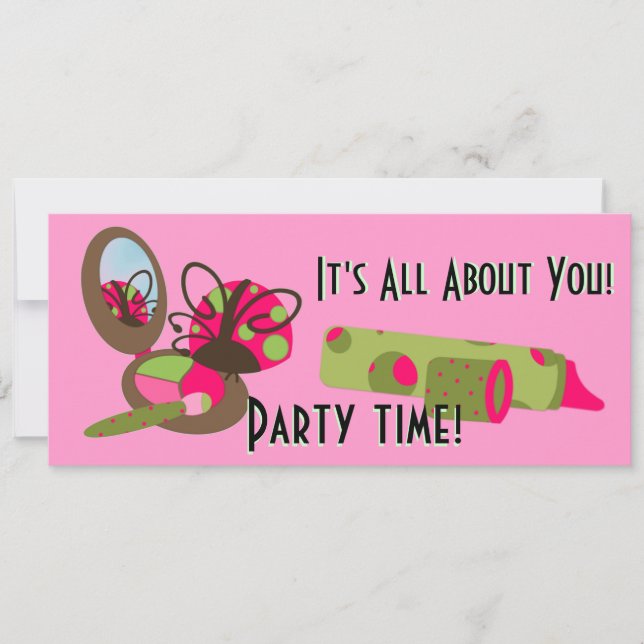 Each invitation comes with a white envelope. (Front)