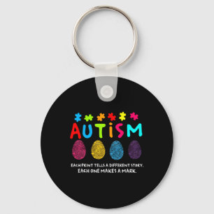 Each Print Tells A Different Story Fingerprint Aut Key Ring
