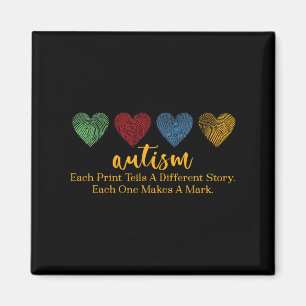 Each Print Tells A Different Story Fingerprint Hea Magnet