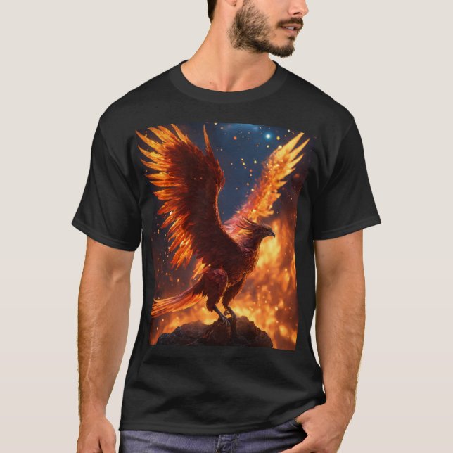 EAGAL BLACK T SHIRT (Front)