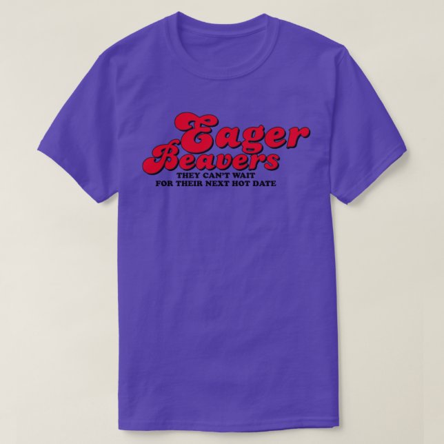 Eager Beavers 1975 T-Shirt (Design Front)