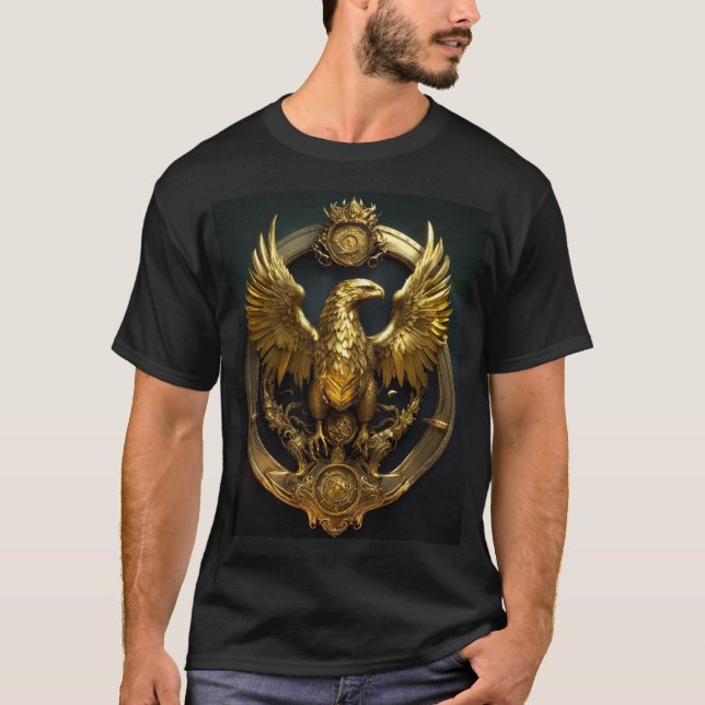 Eagle ~24 carat gold✨ T-Shirt (Front)