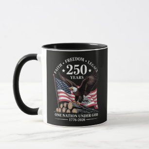 Eagle 250th Anniversary USA Mug