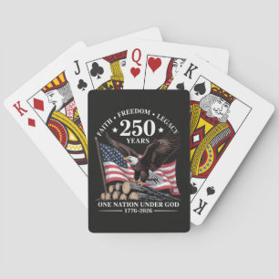 Eagle 250th Anniversary USA Playing Cards
