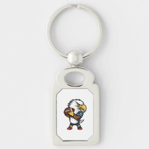 Eagle American Football Key Ring
