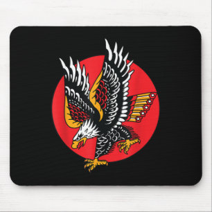 Eagle American Traditional Tattoo Ink Old School F Mouse Mat