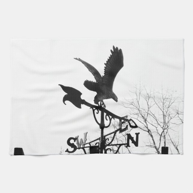 Eagle and Arrow Tea Towel (Horizontal)