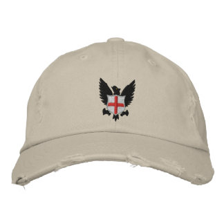 eagle and crest embroidered hat
