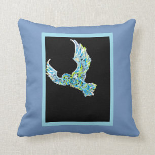 eagle and fire cushion