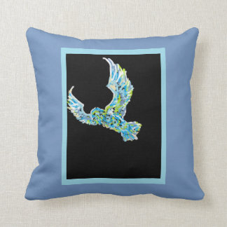 eagle and fire cushion