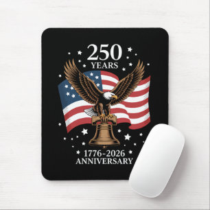 Eagle and Flag 250 Years of America 1776-2026 Mouse Mat
