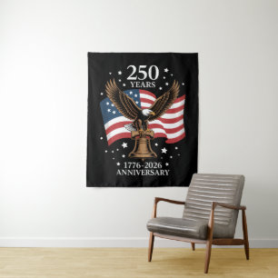 Eagle and Flag 250 Years of America 1776-2026 Tapestry