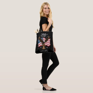 Eagle and Flag 250 Years of America 1776-2026 Tote Bag