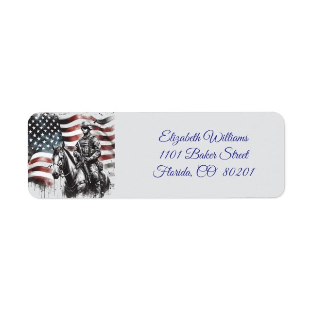 Eagle and Flag America 🇺🇸  (Front)