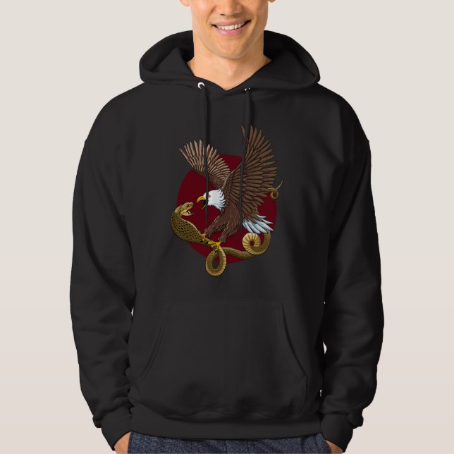 Eagle and Snake Hoodie (Front)