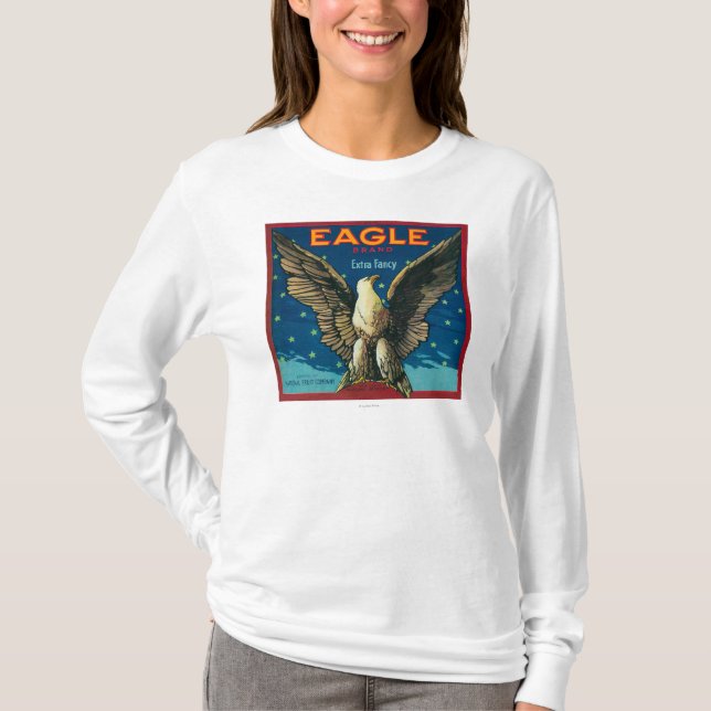 Eagle Apple Crate Label T-Shirt (Front)
