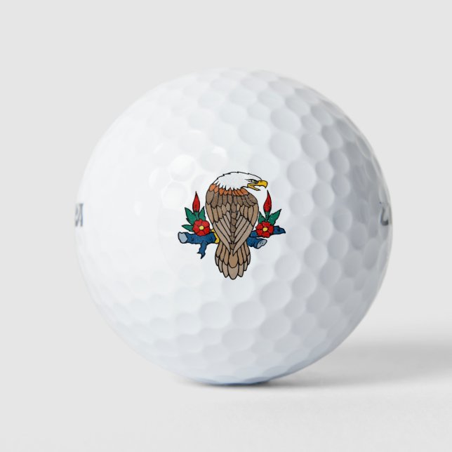 Eagle Art Golf Balls (Front)