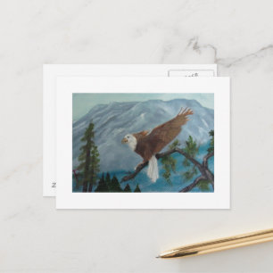 Eagle Art Greetings Postcard