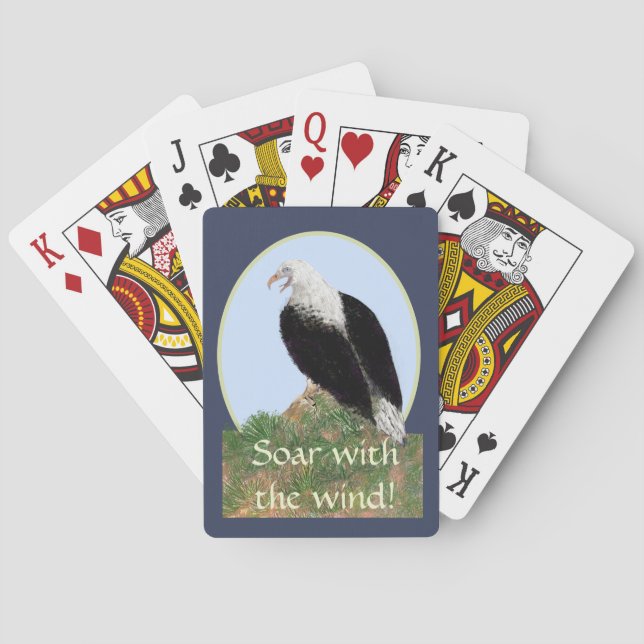 Eagle Art  Playing Cards (Back)