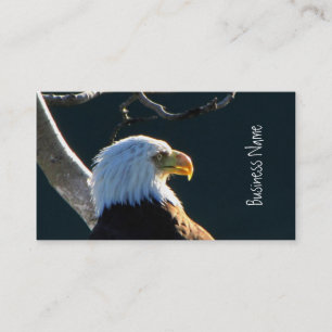 Eagle at Attention Business Card