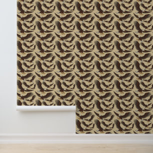 Eagle Attacking Pattern Wallpaper