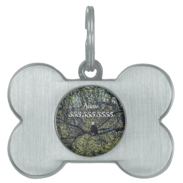 Eagle Awareness Pet ID Tag (Front)