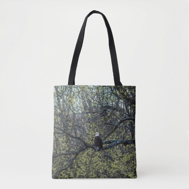 Eagle Awareness Tote Bag (Front)