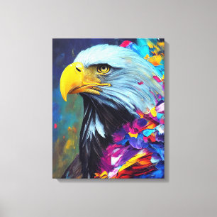 Eagle Bald eagle Animal Discovery Adventure Nature Canvas Print