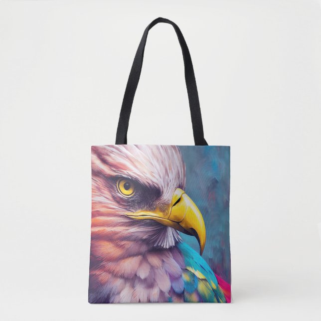 Eagle Bald eagle Animal Discovery Adventure Nature Tote Bag (Front)