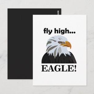 Eagle Bald Eagle Fly High Postcard