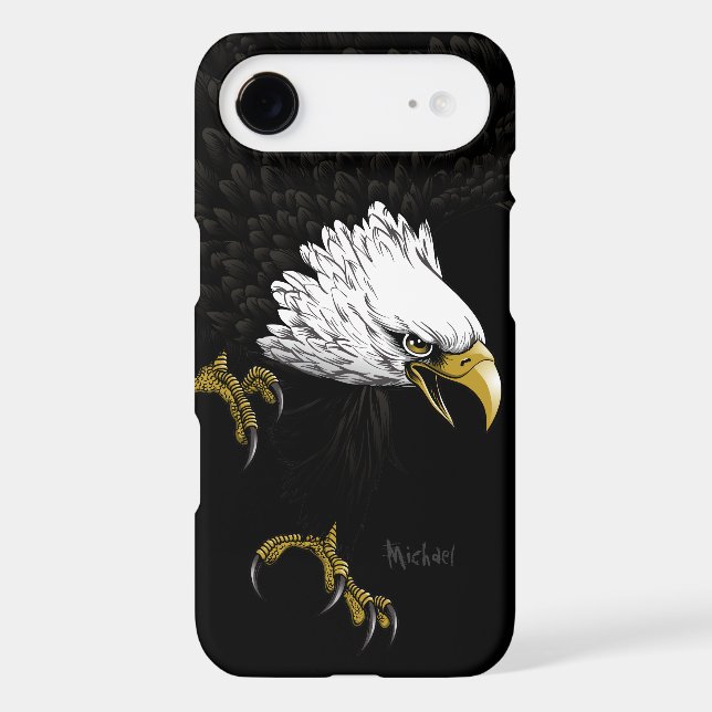 Eagle Bald Flying Case-Mate iPhone Case (Back)