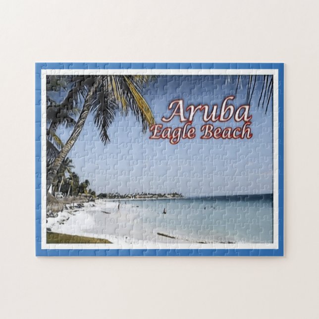 Eagle Beach - Aruba - Jigsaw Puzzle (Horizontal)
