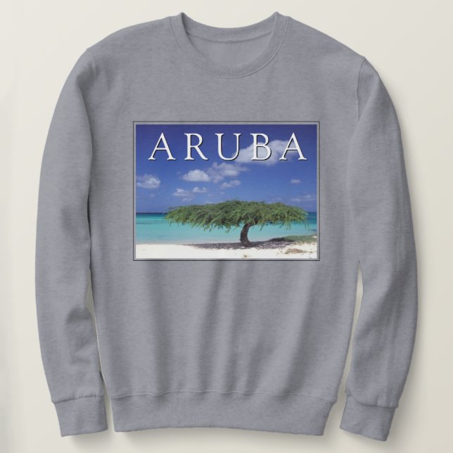 Eagle Beach | Caribbean, Aruba Sweatshirt (Design Front)