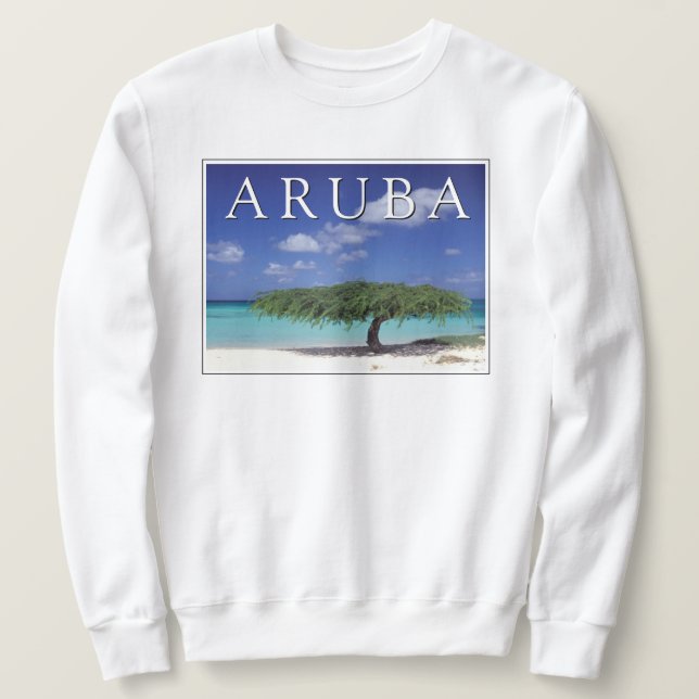 Eagle Beach | Caribbean, Aruba Sweatshirt (Design Front)