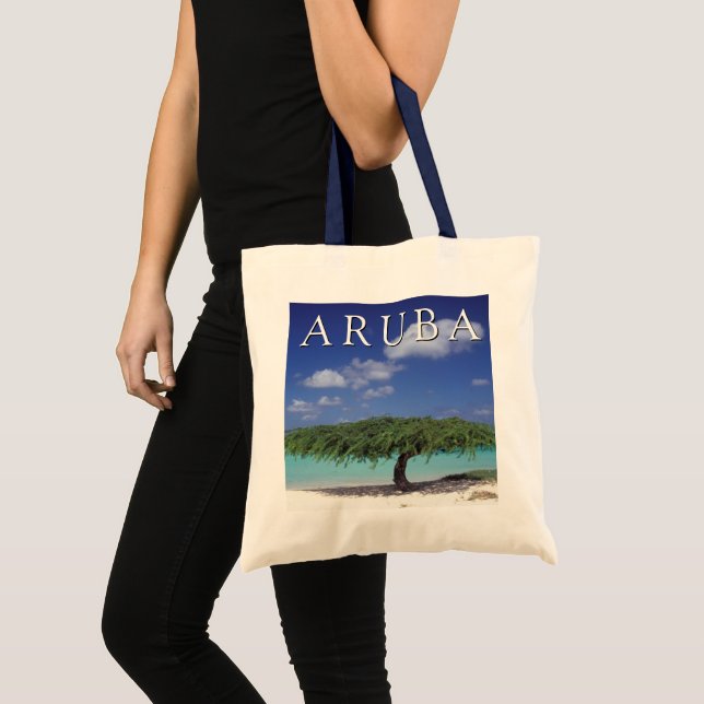 Eagle Beach | Caribbean, Aruba Tote Bag (Front (Product))