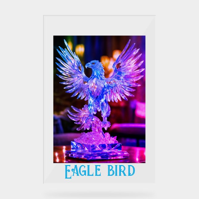 Eagle bird  acrylic sign (Front)