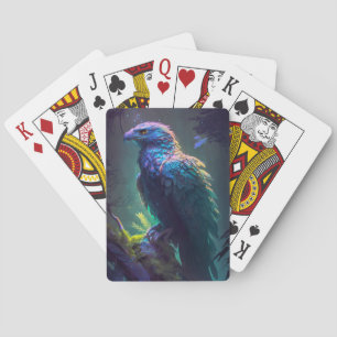 Eagle Bird Animal Portrait Painting Wildlife Playing Cards