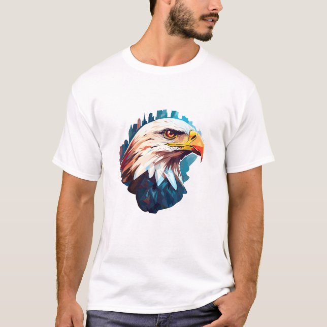 Eagle Bird Animal World Wildlife Beauty Discovery T-Shirt (Front)