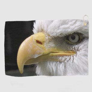 EAGLE BIRD OF PREY  GOLF TOWEL