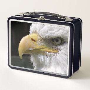 EAGLE BIRD OF PREY METAL LUNCH BOX