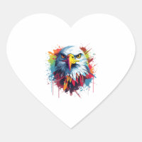 Eagle Bird of Prey Pop Art Style for a Eagle