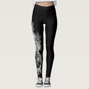 Eagle - Black Leggings