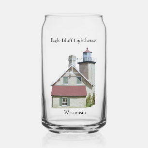 Eagle Bluff Lighthouse can glass