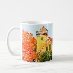 Eagle Bluff Lighthouse, Door County, Wisconsin Coffee Mug
