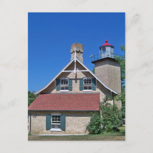 Eagle Bluff Lighthouse Postcard