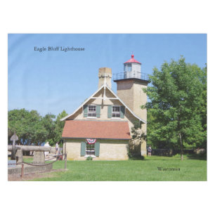 Eagle Bluff Lighthouse table cloth
